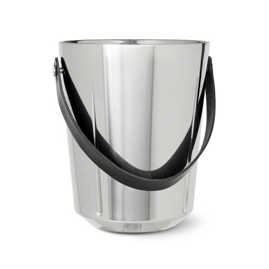 Rosendahl Σαμπανιέρα Inox Leather H33cm