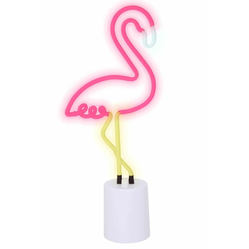 FLAMINGO NEON LIGHT LARGE SUNNYLIFE