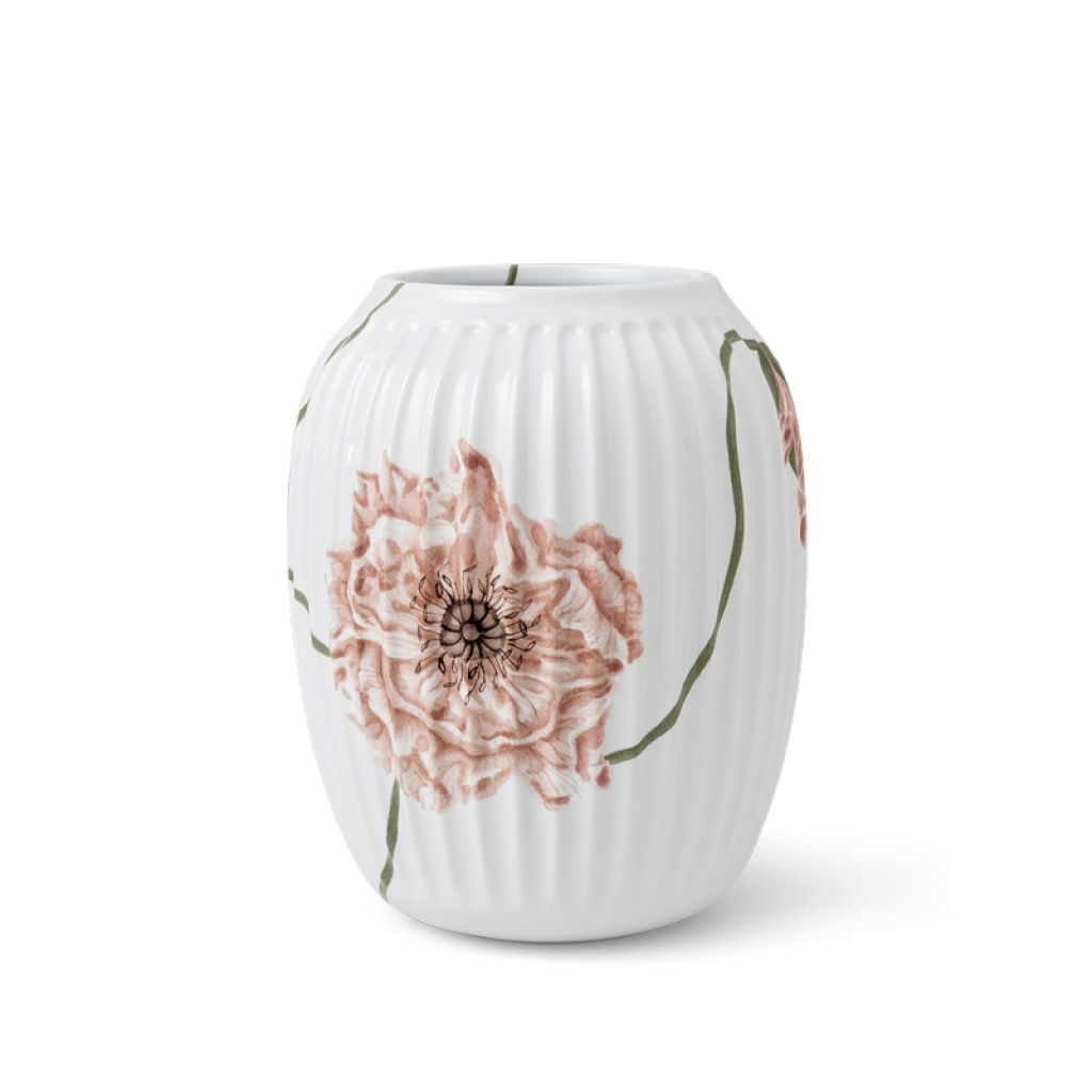 Hammershøi Poppy Vase H21 cm Porcelain