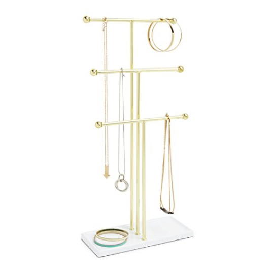 TRIGEM JWL BRASS STAND ΓΙΑ ΚΟΣΜΗΜΑΤΑ UMBRA