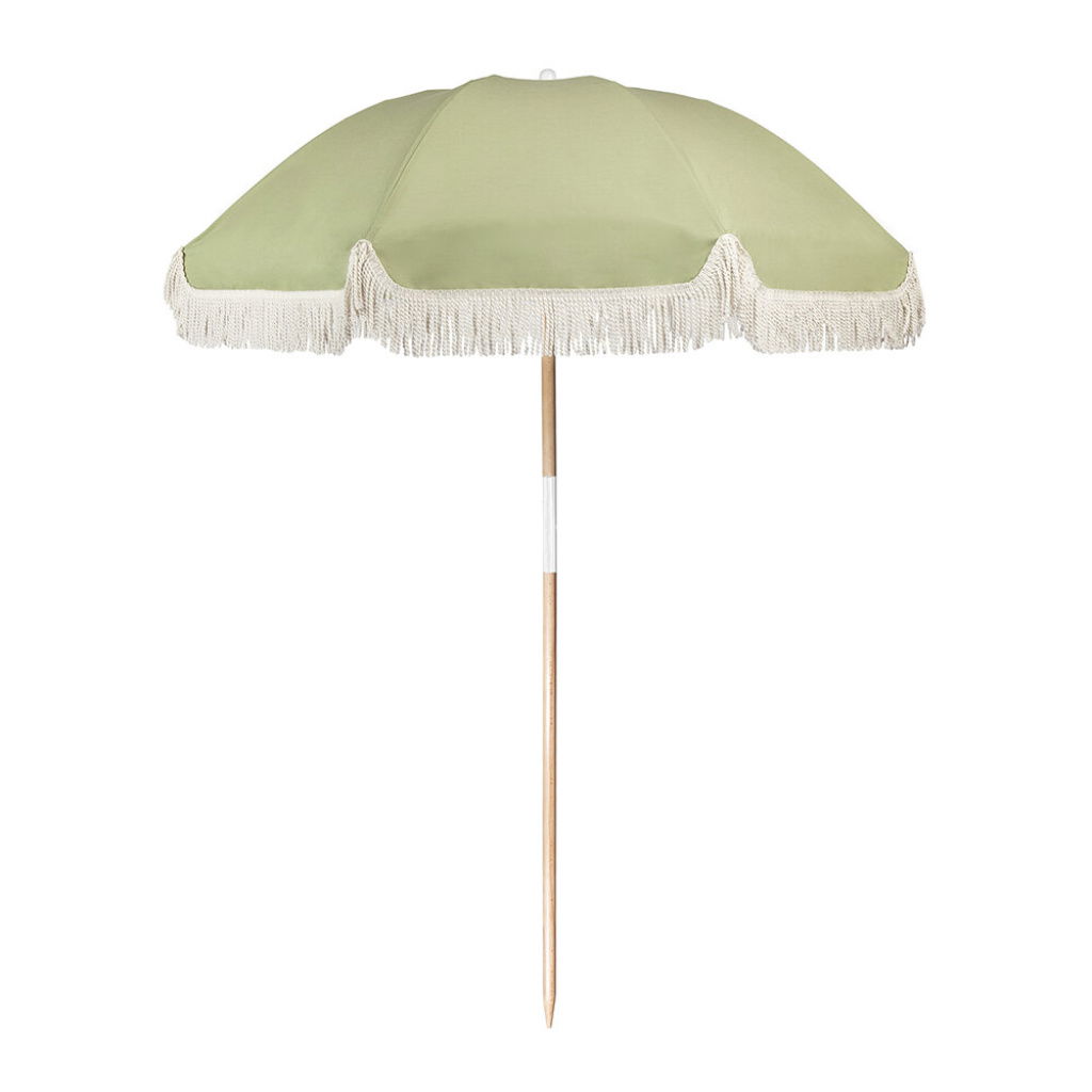 SUNNYLIFE ΟΜΠΡΕΛΑ ΠΑΡΑΛΙΑΣ LUXE OLIVE GREEN