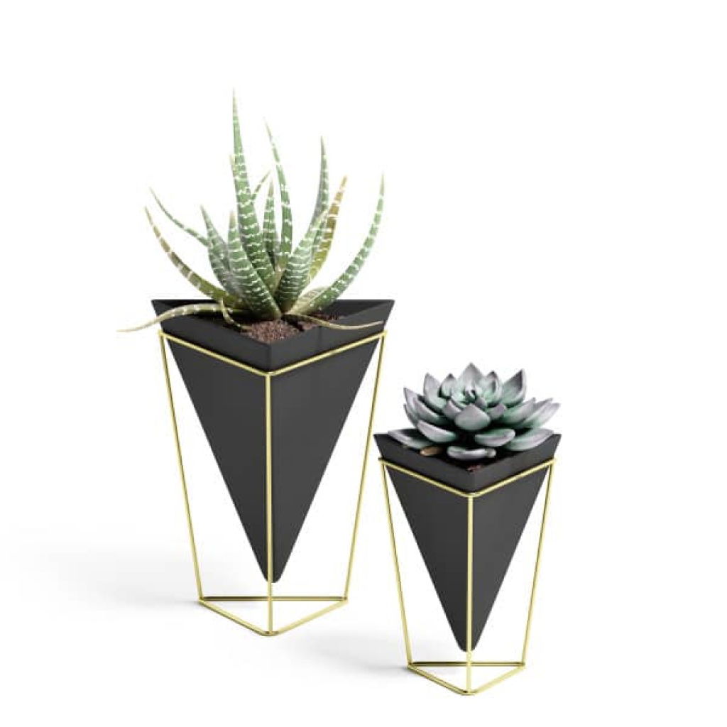 UMBRA TRIGG SET ΒΑΖΟ BLACK/BRASS
