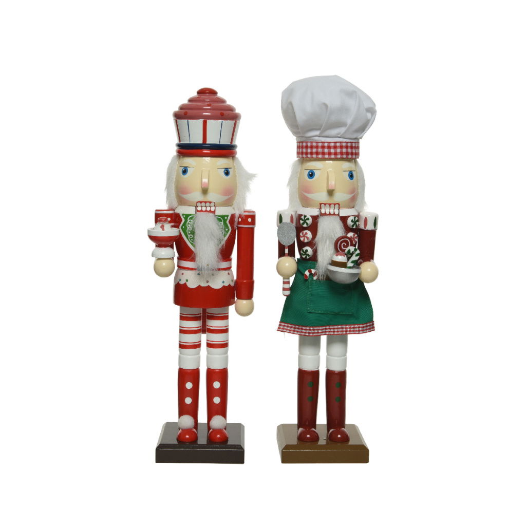 SET2 ΚΑΡΥΟΘΡΑΥΣΤΗΣ ΞΥΛΙΝΟΣ CHEF H25CM