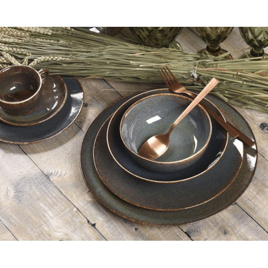 Set2 Emerald Μπολ Πρωινού Πορσελάνη Πράσινο 16cm