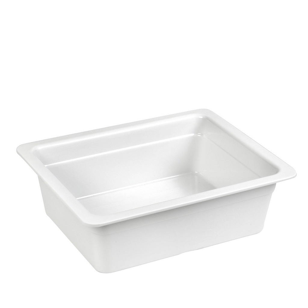 Γαστρονομοσ Gn1/1 Λευκο Γυαλιστ. Μελαμινησ 53Χ32,5Χ10Εκ  (Sma)