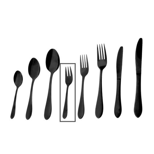 Dis. Prime Πιρουνακι Γλυκου Μαυρο 14Εκ 2.0Mm 12τμχ