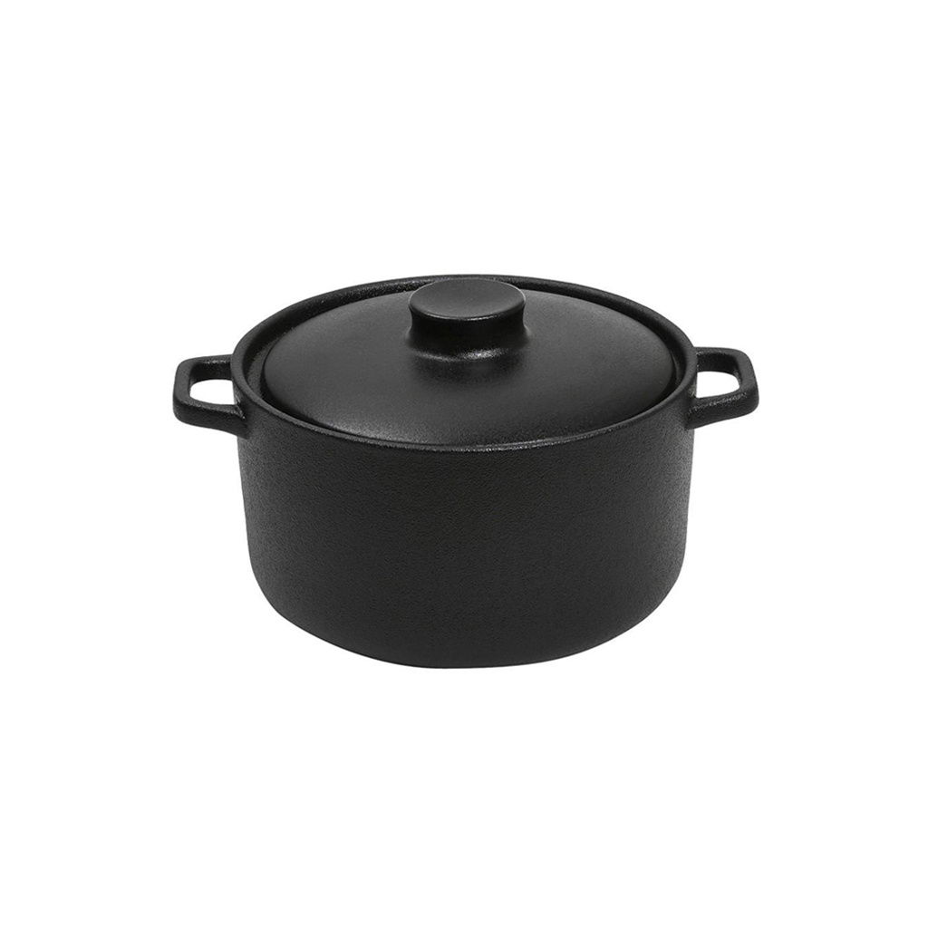 Lava Κατσαρολακι Stoneware Μαυρο 400Ml D: 12 H: 6Cm 3τμχ
