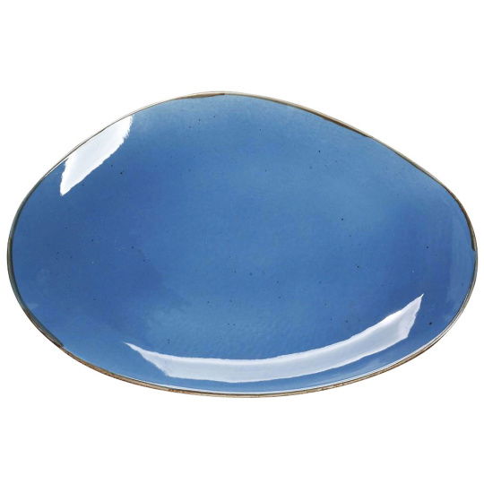 Terra Blue Πιατελα Οβαλ 36Χ24.5Χ2.5Εκ 6τμχ