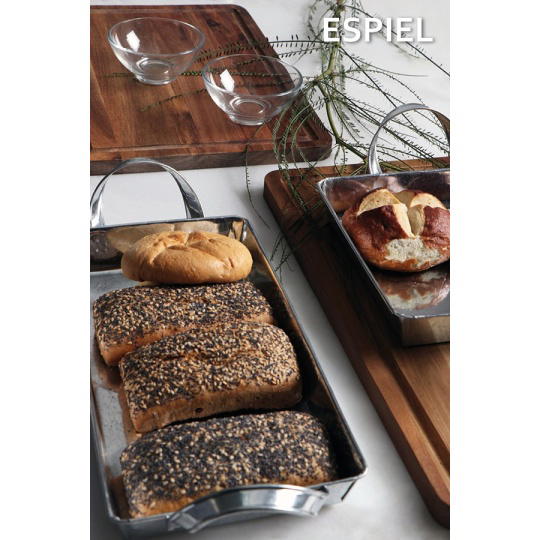 Πλατω Ορθογ. Ακακια Μικρο Με Αυλακι 38X26X1.6Εκ. 2τμχ