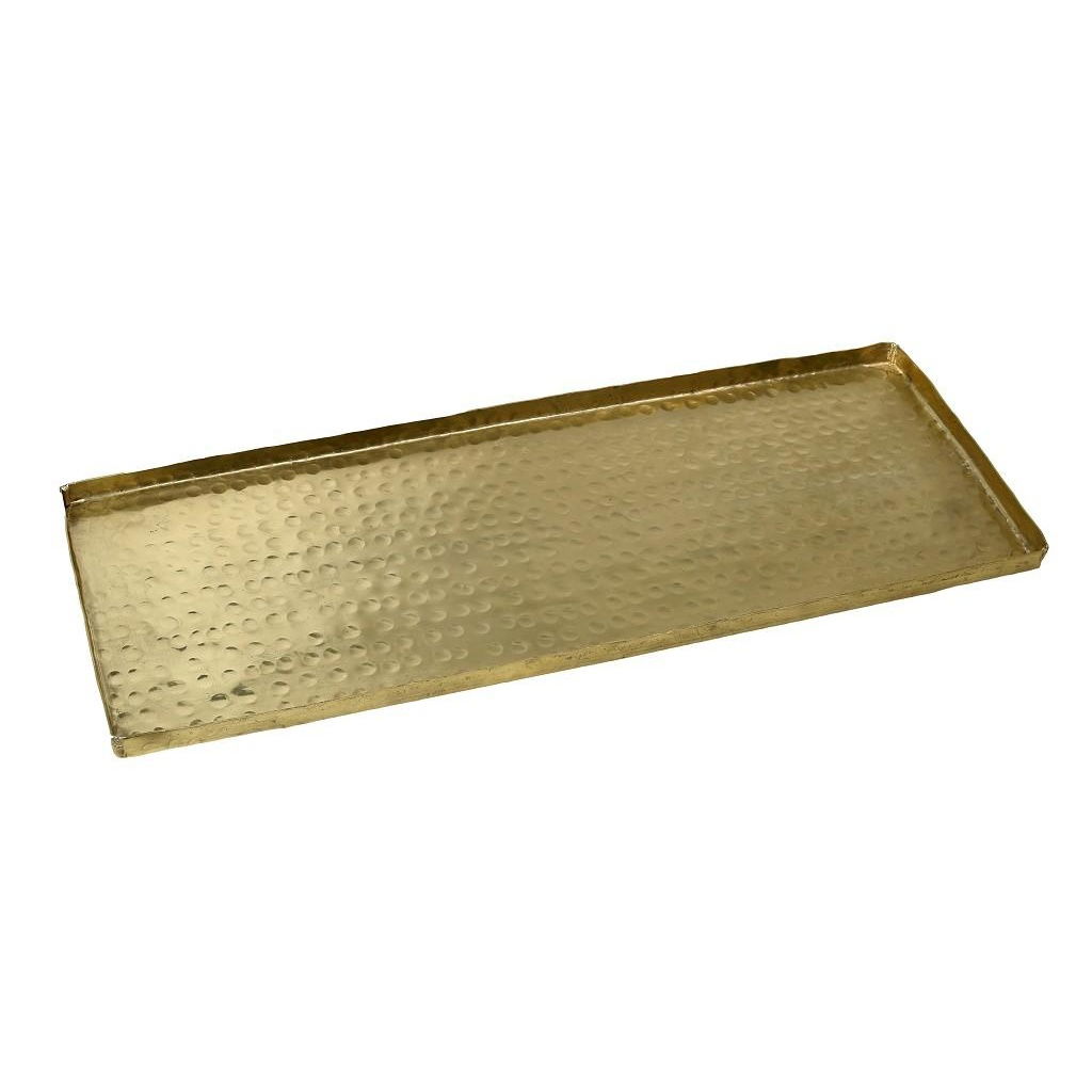 Dis. Pandora Gold Πλατω Αλουμ.ορθογ. Step  Σφυρηλατο  51X18.5Ek 2τμχ