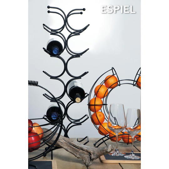 Βαση Φρουτων Κυκλικη Μαυρη 40Εκ. 2τμχ