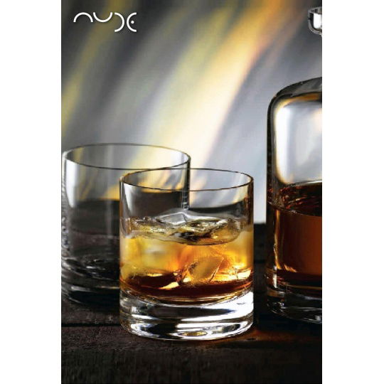 Nude Rocks-S Whiskey Set6 290Cc H: 8.6Cm Plt/1056 Gb6.Ob24. 2τμχ