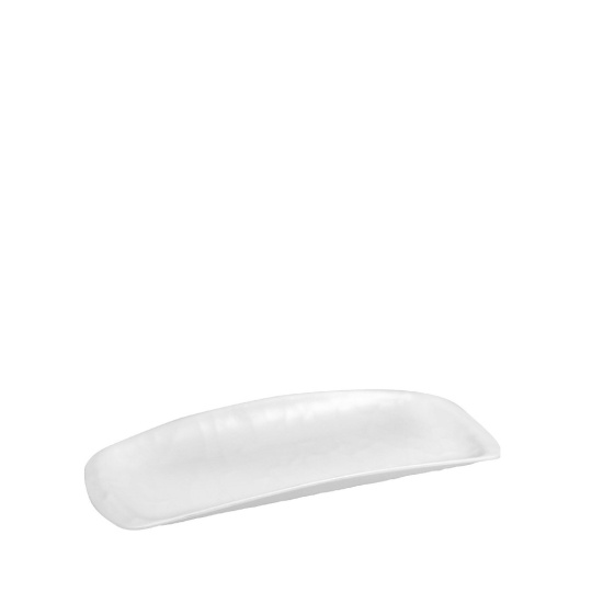 White Γονδολα Ορθ. 21Χ8,5Εκ Wavy Matte Μελαμινησ (Sma) 6τμχ