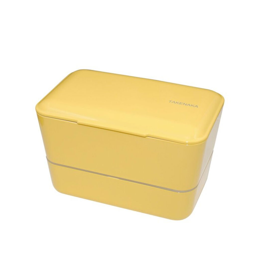 Takenaka - Bento Bite Box Dual Lemon Zest Takenaka PET 17,2 x 10,9 x 10,6cm