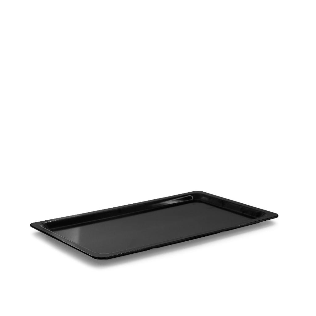 Γαστρονομοσ Gn1/2 Μαυρο Γυαλιστ. Μελαμινησ 32,5Χ26,5Χ2Εκ  (Sma) 3τμχ