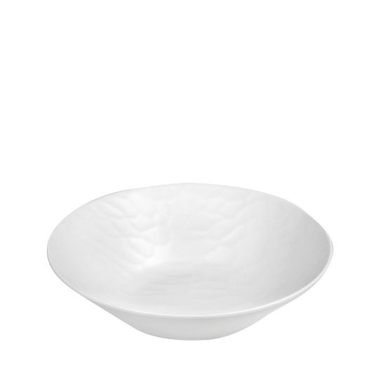 White Μπωλ Στρογγ. 27Εκ Wavy Matte Μελαμινησ