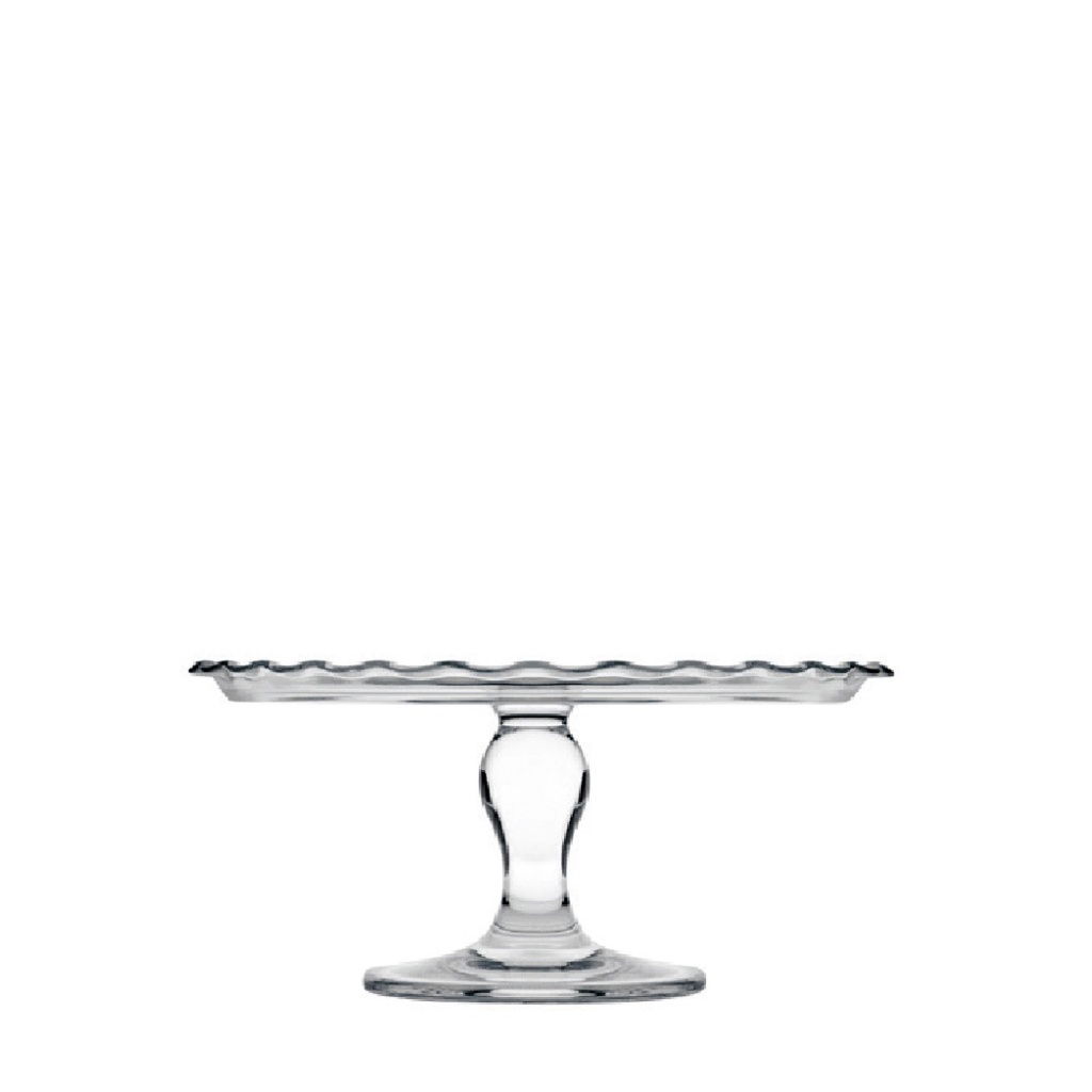 Petite Patisseries Footed Plate H: 12,1 D: 26.4 P/64 Gb1.Ob4. 3τμχ