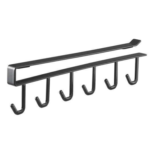 Yamazaki - Under Shelf Tool Hanger BK