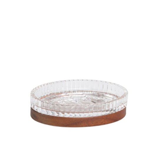Andrea House - Βάση Για Σαπούνι Wooden Glass