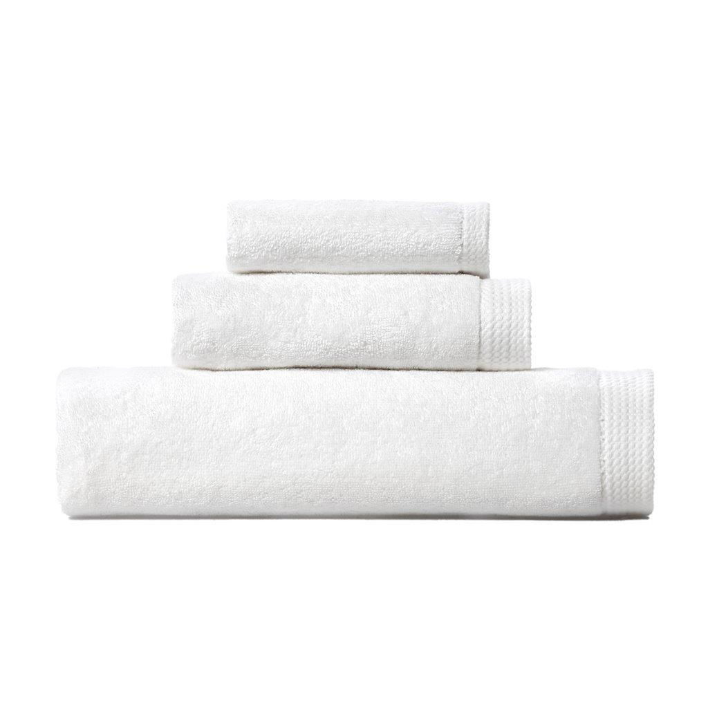 Set3 Πετσέτες Μπάνιου 100% Βαμβάκι White Premium 600gr