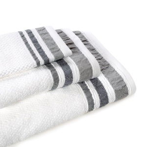 TOWELS PLADE GREY JACQUARD 3PCS 02.530.10 (2)