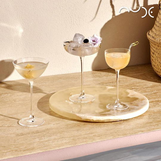 Nude Savage Coupe Set6 170Cc H: 16.6 D: 9.95 Plt/432 Gb6.Ob24.