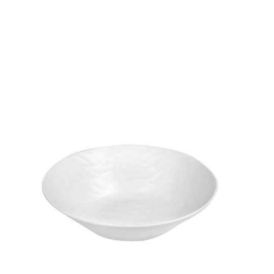 White Μπωλ Στρογγ. 15Εκ Wavy Matte Μελαμινησ (Sm)
