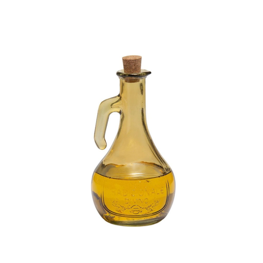 Andrea House - Δοχείο Λαδιού Yellow Glass 550ml