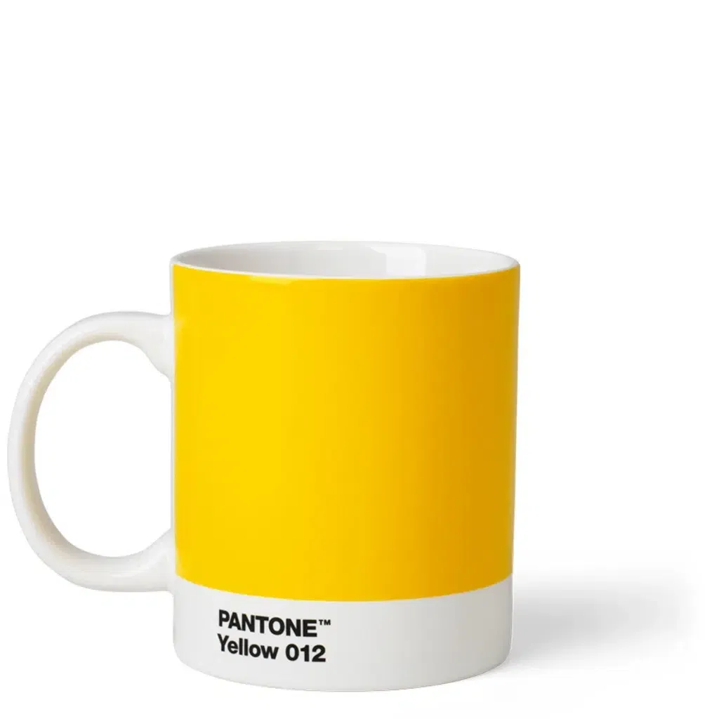 Κούπα Mug Πορσελάνη Κίτρινο 340ml
