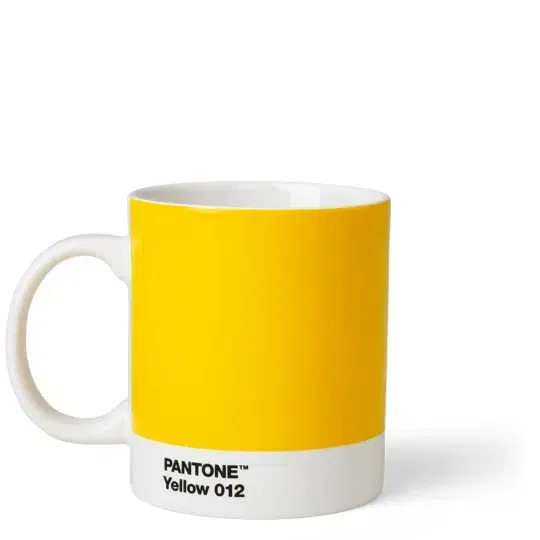 Κούπα Mug Πορσελάνη Κίτρινο 340ml
