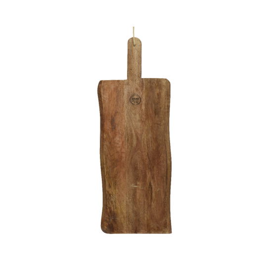 Ξύλο Κοπής-Σερβιρίσματος Mango Wood Natural 27x70x4.5cm