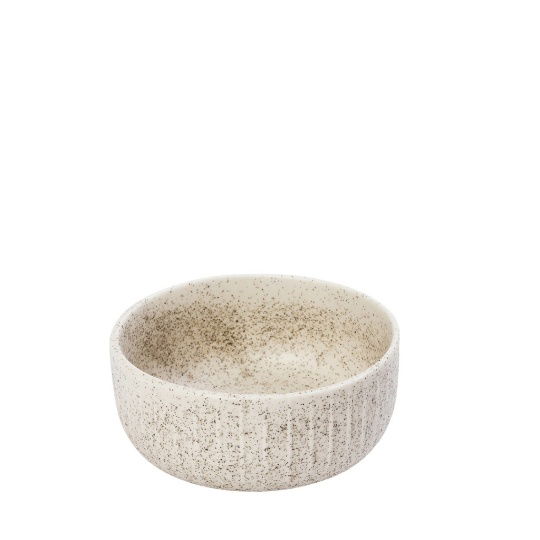 Dis. Gobi White Sand Handmade Μπωλ Βαθυ Στρογγ. Λευκο Mat 13,5Χ13,5Χ5,5Εκ 6τμχ
