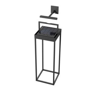 Lucerna-Solar-Hybrid-50-Sort-opladelig-batteri-lanterne-paa-vaegbeslag-LOOM-Design-1.w610.h610.fill