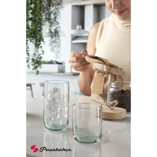 Aware Iconic Water 280Ml Made Of Rec. Glass H:8,85 D:7Cm P/1632 Gb4.Ob24