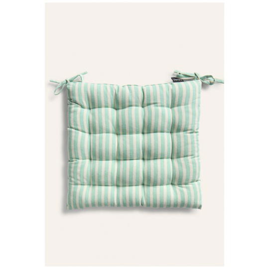 Calma House - Τετράγωνο Μαξιλάρι Καρέκλας Praia Turquoise 40x40cm