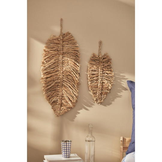 Calma House - Διακοσμητικό Τοίχου Jute Ural Natural 30x22cm