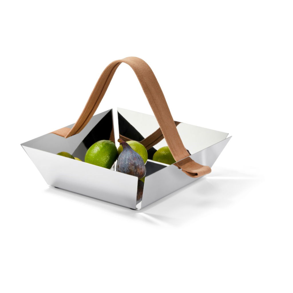 Μεταλλική Φρουτιέρα Tavola 23x23x8cm