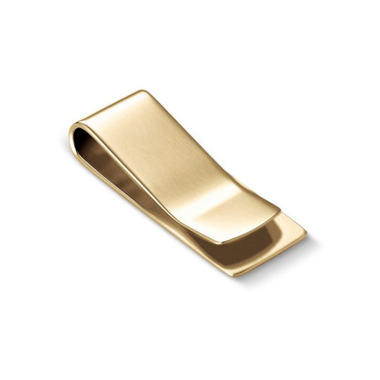 Hap Money Clip Χρυσό 5x2.5cm