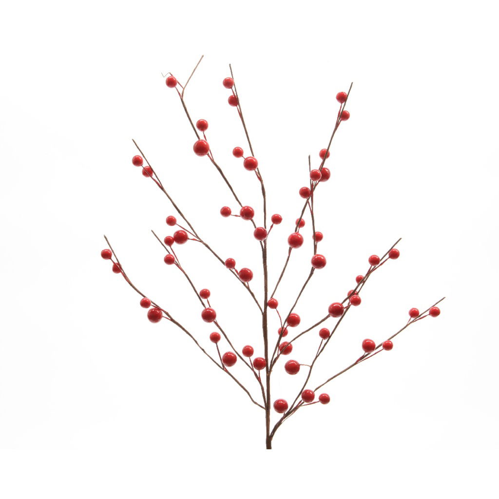 Διακοσμητικό Κλαδί Berries 2x15x55cm