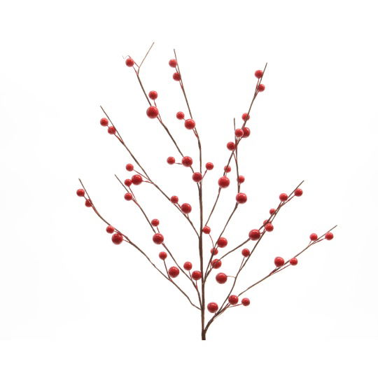 Διακοσμητικό Κλαδί Berries 2x15x55cm