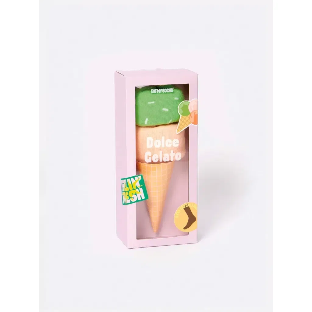 Ζευγάρι Κάλτσες Παγωτό Χωνάκι Gelato One Size