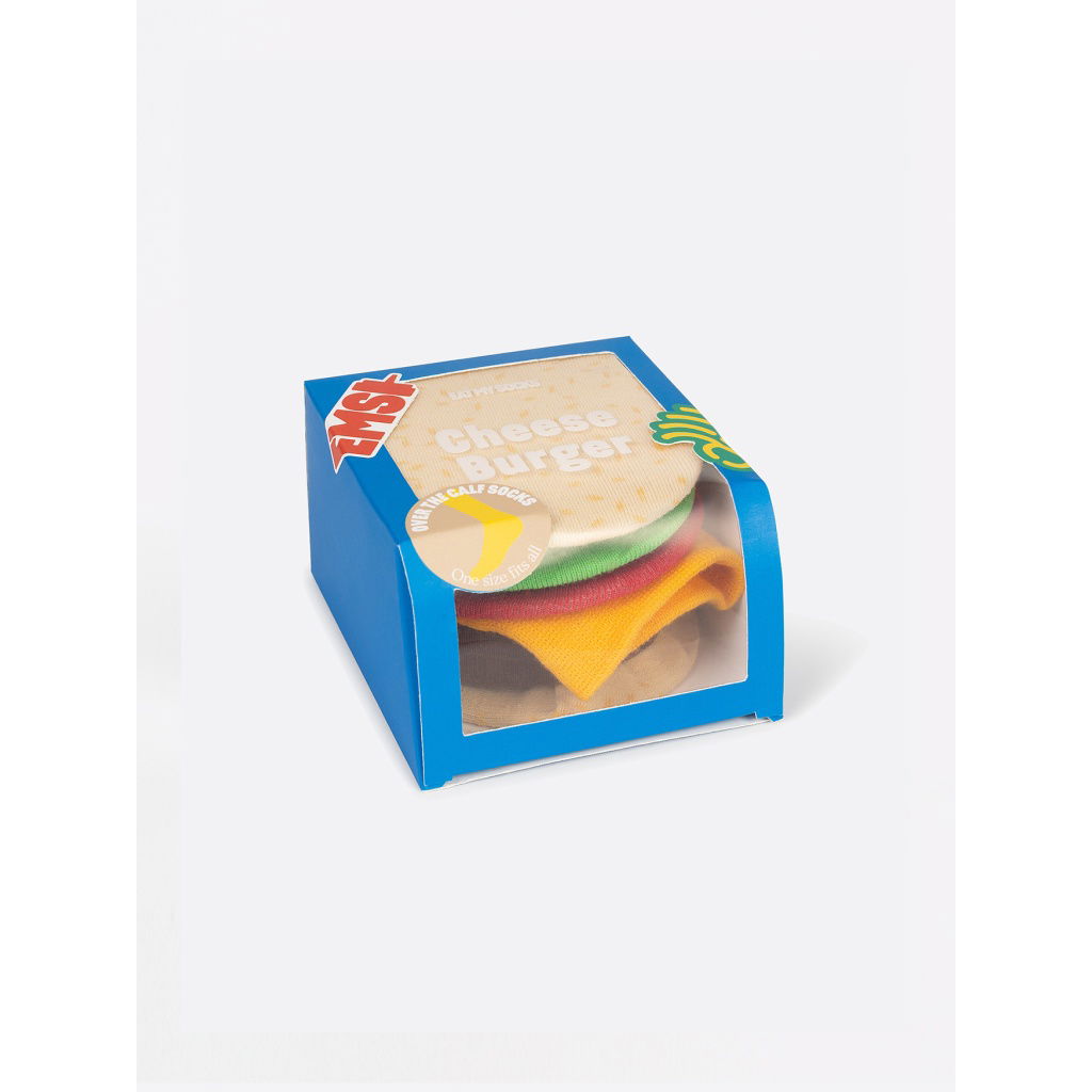 Ζευγάρι Κάλτσες Cheeseburger One Size