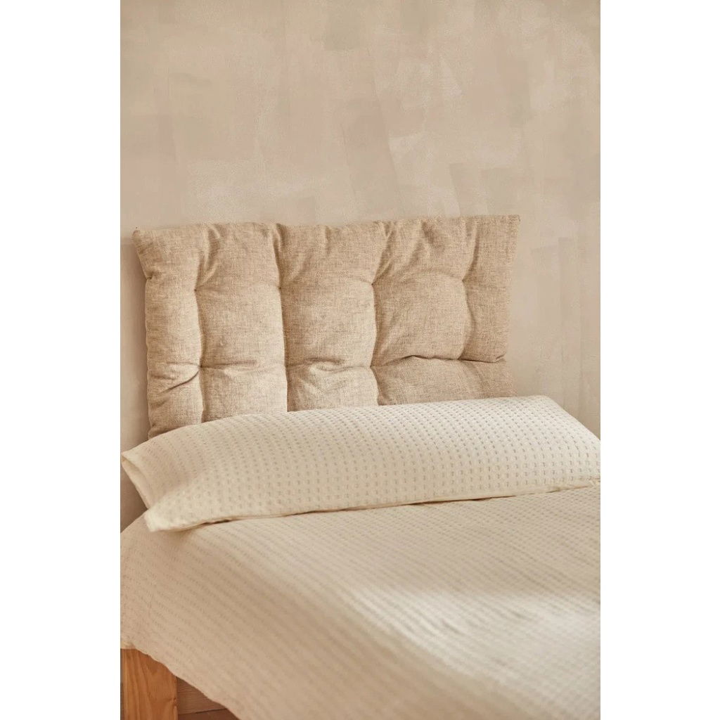 Calma House - Μαξιλάρα Για Κεφαλάρι Κρεβατιού Arga Beige 90x60cm