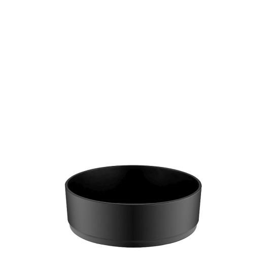 Black Μπωλ 17Εκ. Gravity Matt Μελαμινησ 3τμχ