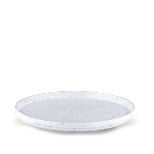 White Mosaico Πιατο Ρηχο Nordic 32Εκ. Gravity Matt Μελαμινησ 6τμχ