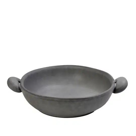 Canyon Μπωλ Με Λαβεσ Στρογγ. Γκρι Σκουρο D: 18 H: 5Cm 2τμχ