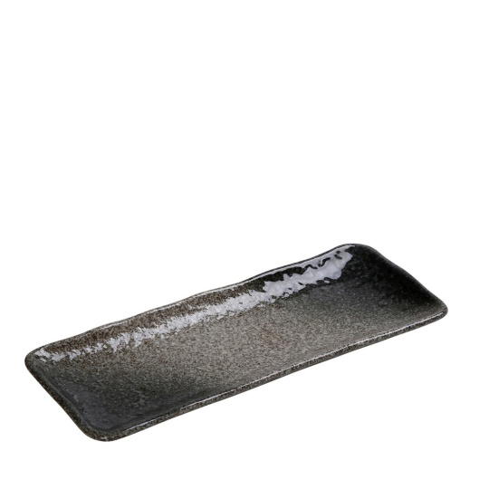 Kenya Πιατελα Ορθογωνια Γκρι 30Χ11,8Χ2,4Εκ 2τμχ