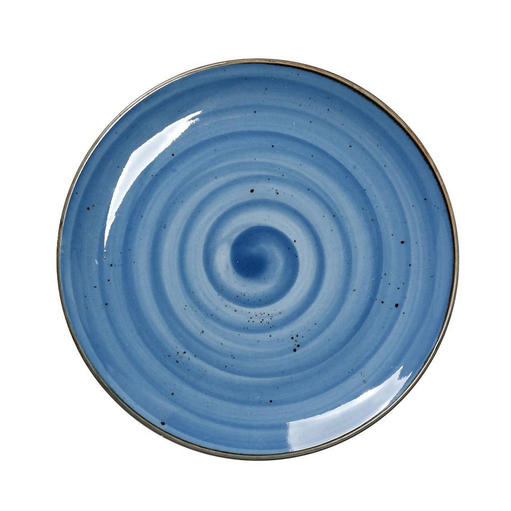 Terra Blue Πιατο Ρηχο 26Χ2.5Εκ 6τμχ