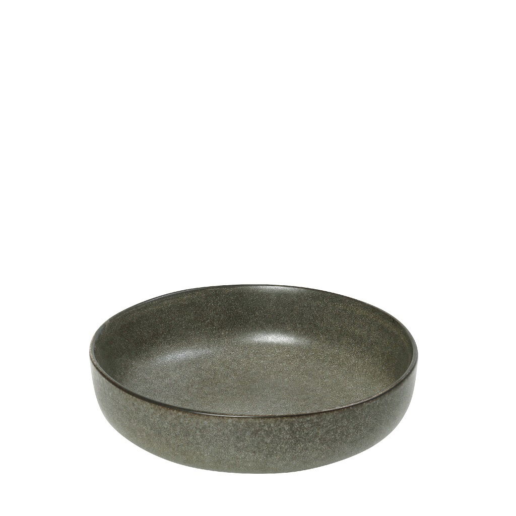 Etna Olive Πιατο Βαθυ Step 17,5X4,5Cm. 4τμχ