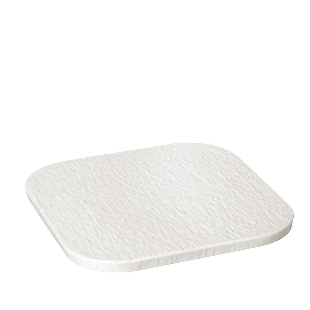 Tokio Ivory Πιατο Ρηχο Αναγλυφο Τετρ. Ivory 20,3Χ20,3Χ1Εκ 4τμχ